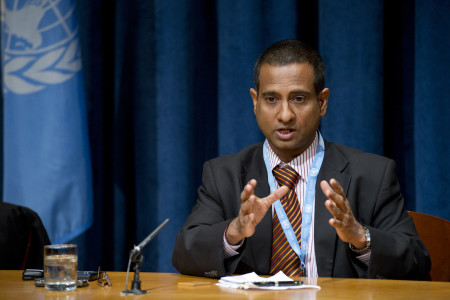 Dr. Ahmed Shaheed, Special Rapporteur on the situation of human rights in Iran.