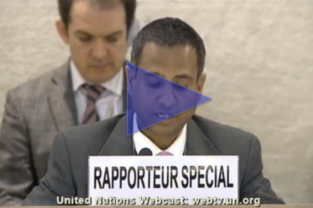 Dr. Shaheed's speech at the UN Human Rights Council