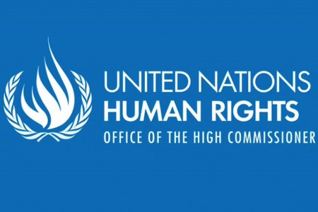 OHCHR lofo and text blue