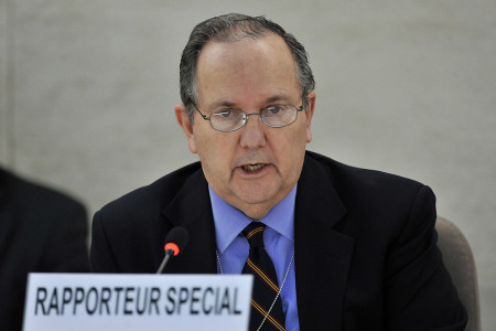 Juan Mendez, Special Rapporter on Torture and other cruel, inhuman or degrading treatment or punishment, (c) UN Photo, Jean Marc-Ferre
